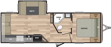 Travel Trailer Rv Floor Plans - floorplans.click