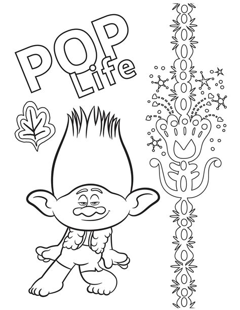 Trolls World Tour coloring pages - YouLoveIt.com