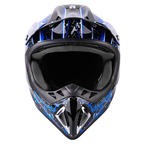 Typhoon Adult Dirt Bike Helmet ATV Off Road ORV Motocross Helmet DOT M – Ultra Pickleball