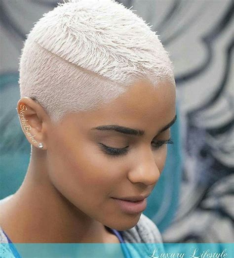 Ice ice... | Tapered haircut for women, Short natural hair styles, Tapered haircut