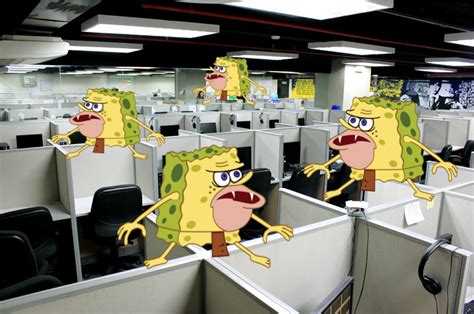 caveman spongebob call center Memes - Imgflip