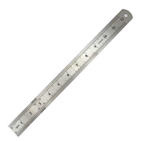 12 Inch Stainless Steel Ruler