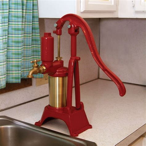 Kitchen Cabinet Design Ideas 2020 - Unique Kitchen: Hand Operated Water Pump Garden Hose