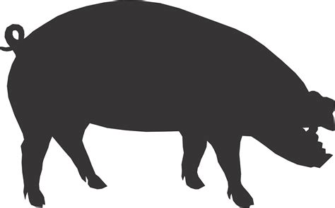 Free Pig Silhouette, Download Free Pig Silhouette png images, Free ClipArts on Clipart Library