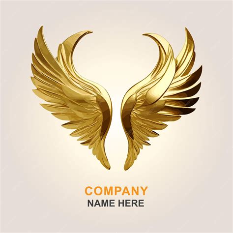 Premium Vector | Angel golden vector 3d wings game award victory ...