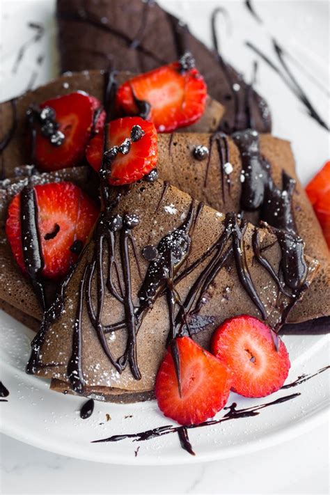 Vegan Chocolate Crepes