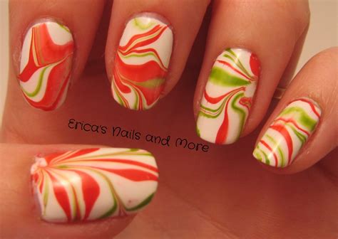 Erica's Nails and More: Candy Cane Nails