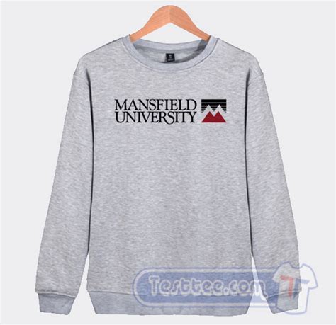 Grab it Fast Mansfield University Logo Sweatshirt - Testtee.com