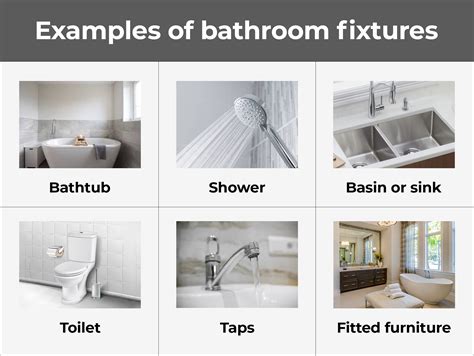 Types Of Bathroom Fixtures And Fittings - Artcomcrea