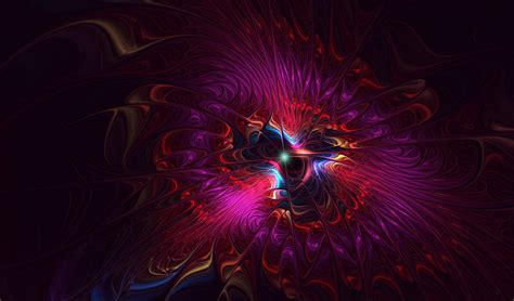 Psychedelic Fractal Dreams: A Vibrant HD Wallpaper