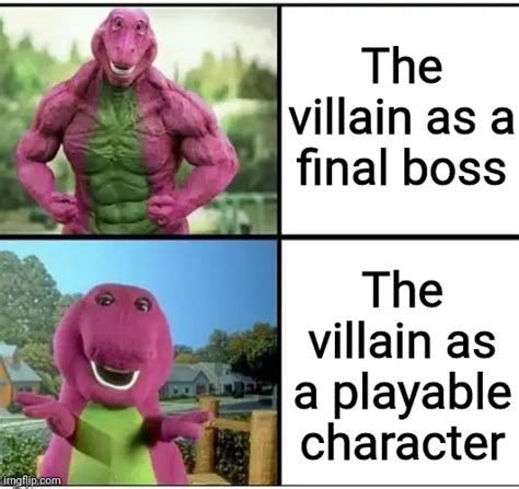 Ripped Barney : r/memes