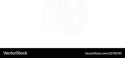 Lsu tiger head Royalty Free Vector Image - VectorStock