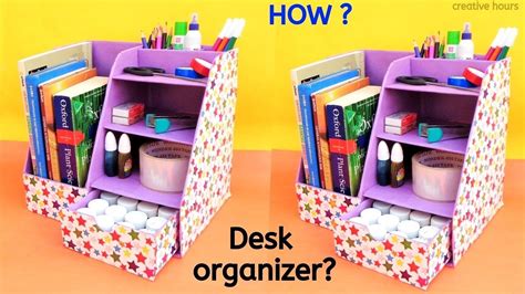 Diy Cardboard Organizer / Diy Beautiful Desktop Organizer From Cardboard Youtube : Aliexpress ...