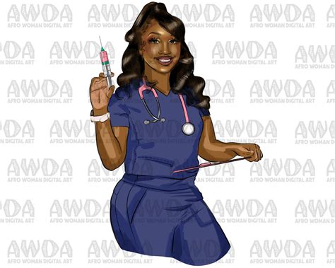 Black Nurse Png Sublimation Design Download Nurse Life Png - Etsy