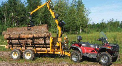 atv farm attachments | Atv Log Loaders | Farm ideas | Pinterest