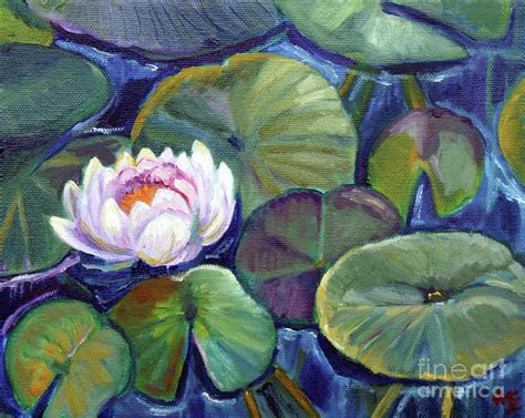 Lily Pad Painting