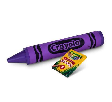 Giant Crayola Crayon - Peace Love Purple | Crayola