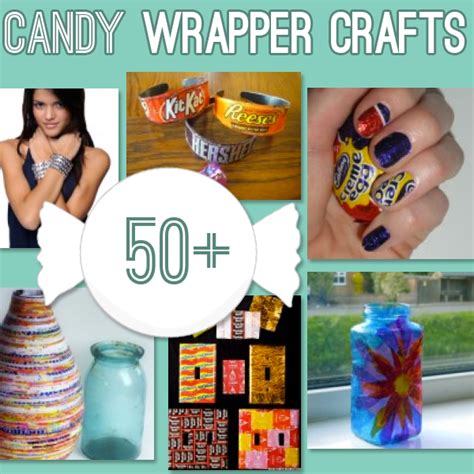 50+ Candy Wrapper Crafts