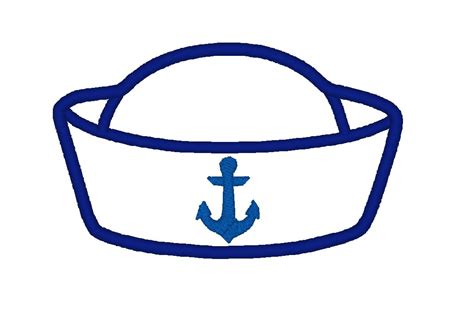 Sailor Hat Sketch - ClipArt Best