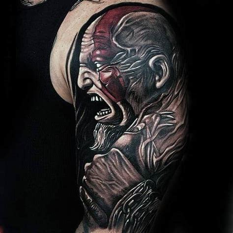 30 Kratos Tattoo Designs for Men