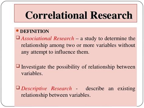 What Is a Correlational Study And Examples of correlational research ...