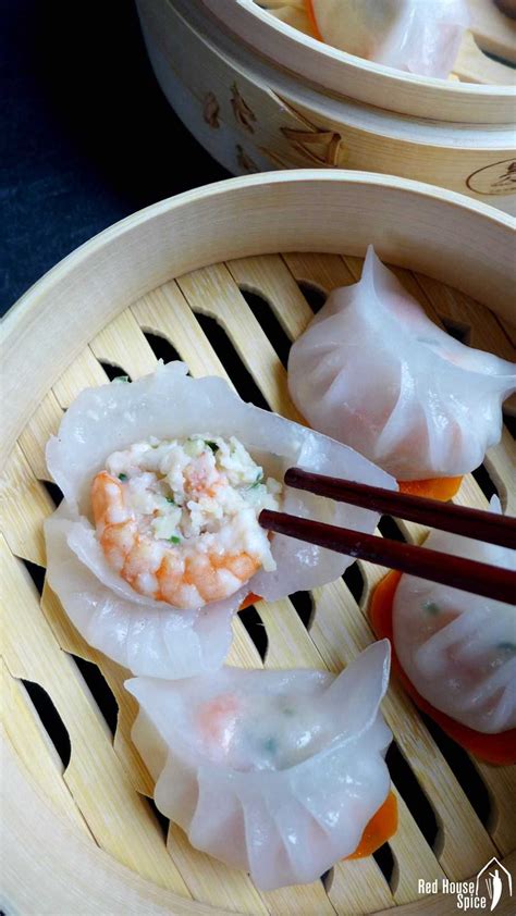 Har gow: dim sum shrimp dumplings (虾饺) - Red House Spice