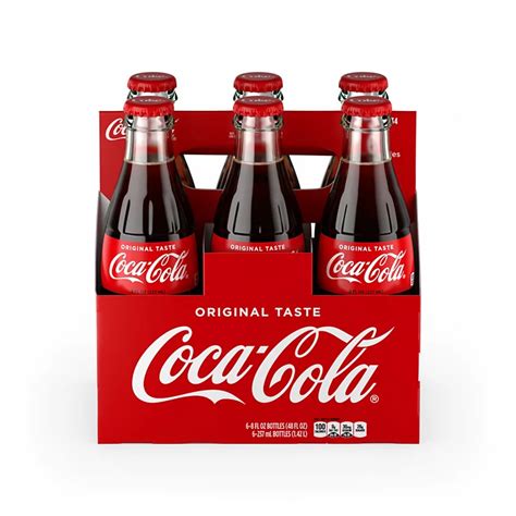 Coca-Cola Classic Coke 8 oz Glass Bottles - Shop Soda at H-E-B