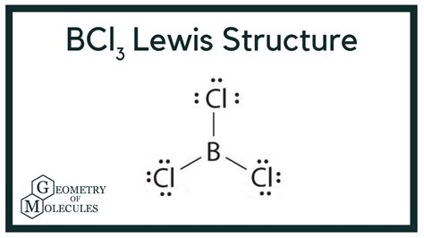 Draw The Lewis Structure For Bcl3