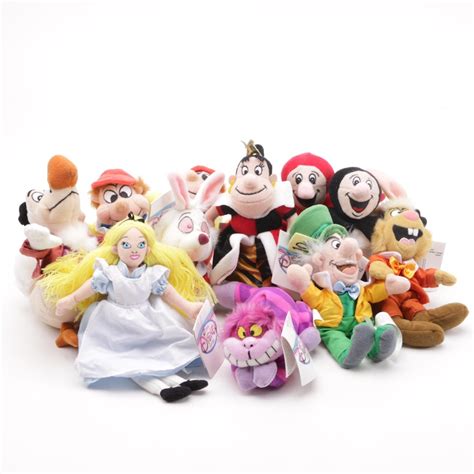 Collection of Disney's "Alice in Wonderland" Plush Toys | EBTH