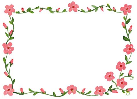 9 Floral Flower Frame (JPG) | OnlyGFX.com