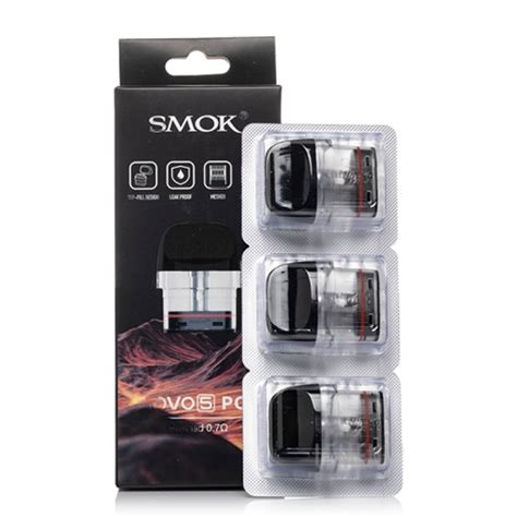 SMOK Novo 5 Replacement Pods - Cool Water Vapors