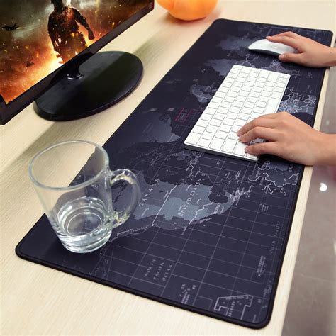 iMountek Large Gaming Mouse Pad Non-Slip Rubber Base Mousepad Durable Stitched Edges Smooth ...