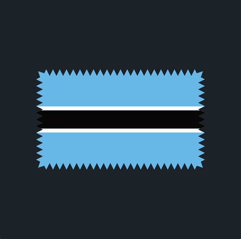 Botswana Flag Vector Design. National Flag 6997147 Vector Art at Vecteezy