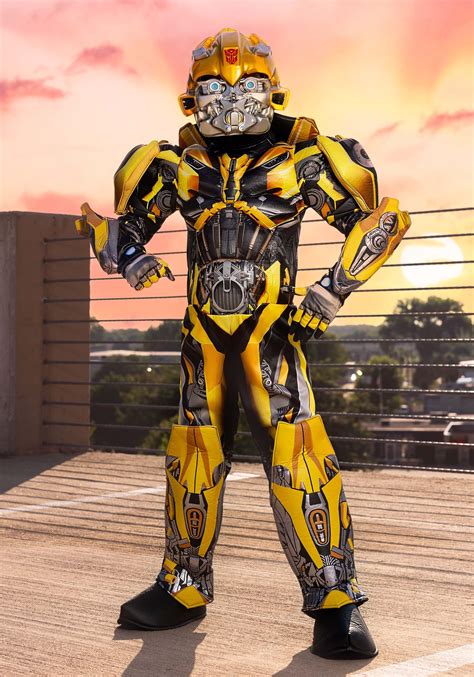 Boy's Transformers 5 Bumblebee Prestige Halloween Costume