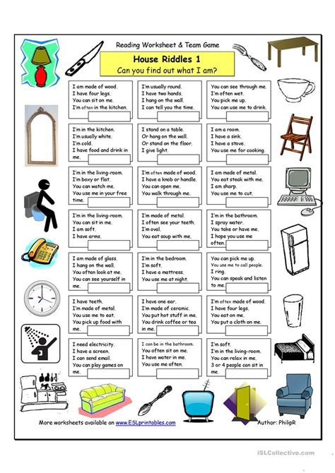 Riddles For Kids Printable