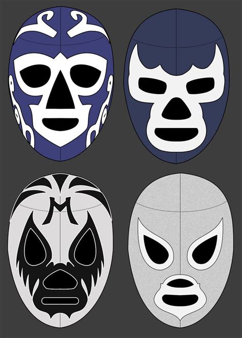 Mascaras, mascaras... by BufonCosmico on DeviantArt | Lucha libre, Luchador, Blue demon