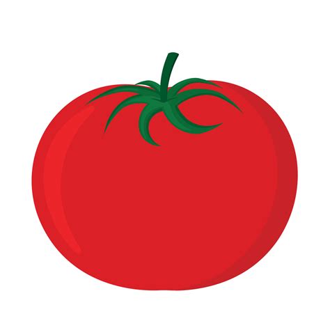 Animated Tomato Icon clipart in cartoon vegetable vector illustration 19862496 Vector Art at ...