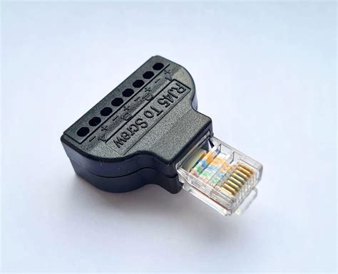 RJ45 Male Connector Breakout Adapter