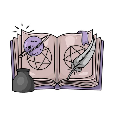 magic book illustration 34524910 Vector Art at Vecteezy