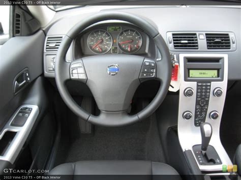 Off Black Interior Dashboard for the 2013 Volvo C30 T5 #68793509 ...