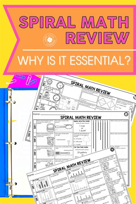 Spiral Math Review - Lucky Little Learners