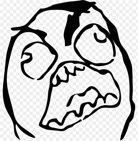 Transparent Background PNG Image Of Rage Face Troll Face - Image ID 70086 | TOPpng