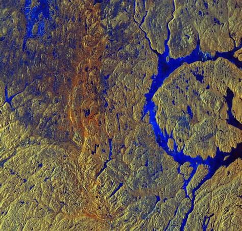 Manicouagan Crater - The Earth's Largest Impact Crater Visible from Space - Geography Realm