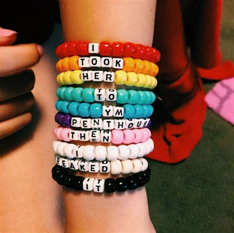 cute beads - Google Search in 2020 | Pony bead bracelets, Beaded bracelets, Rave bracelets