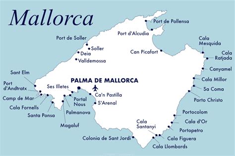 Mallorca Tourist Map