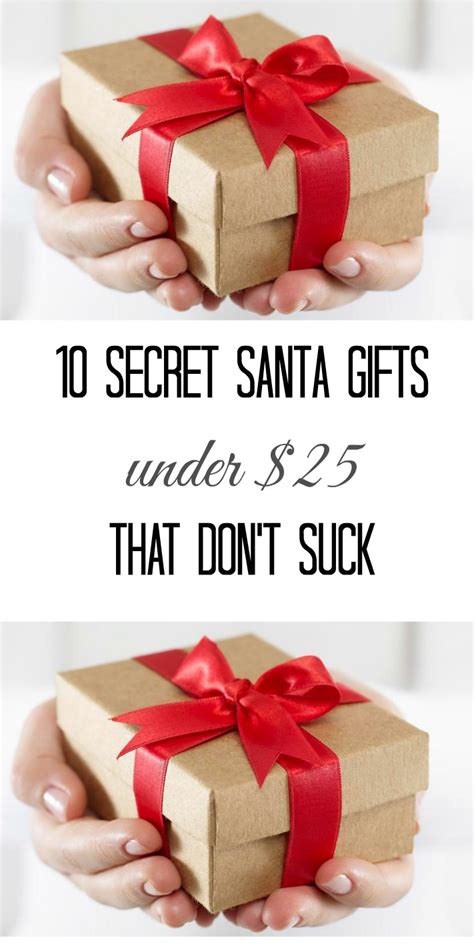 10 Secret Santa Gift Ideas Under $25 That Don't Suck