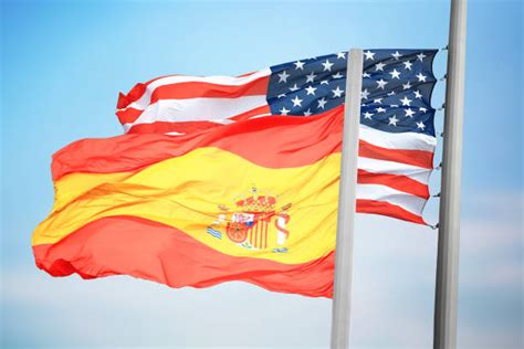 Best Spain Usa Flag Spanish Flag Stock Photos, Pictures & Royalty-Free ...