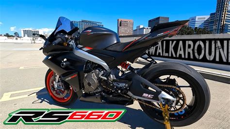 Aprilia RS 660 | Walkaround Modifications & Accessories - YouTube