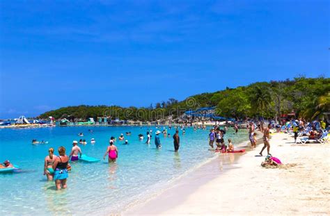 LABADEE, HAITI - MAY 01, 2018: People Enjoying Day on Beach in Haiti ...