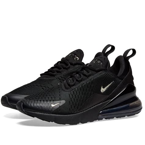 Nike Air Max 270 Black, Chrome & Pure Platinum Nike